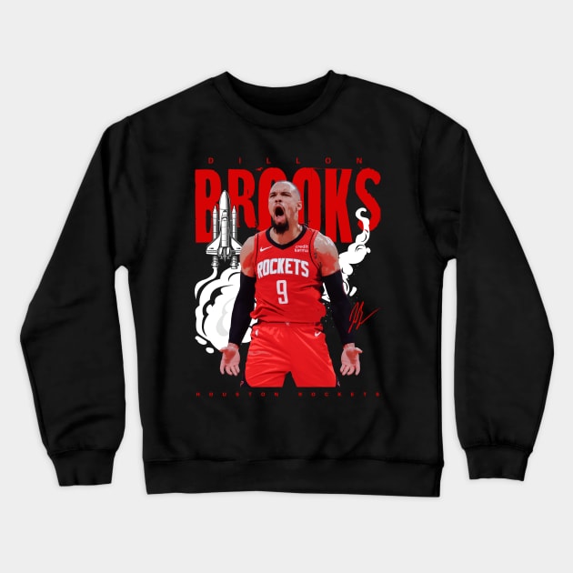 Dillon Brooks Crewneck Sweatshirt by Juantamad